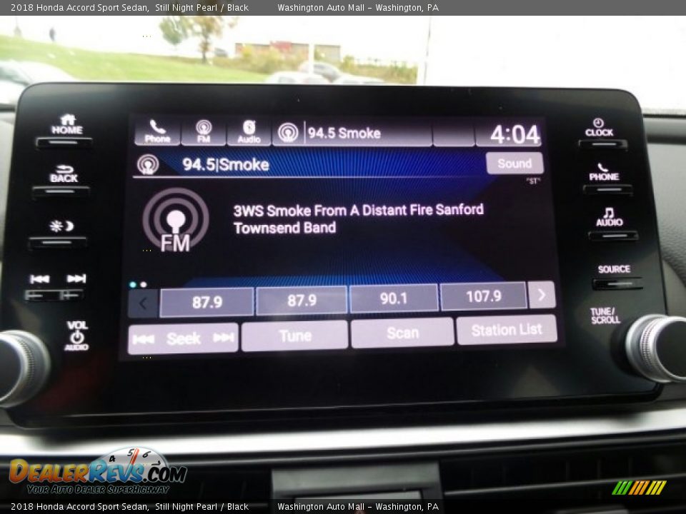 Controls of 2018 Honda Accord Sport Sedan Photo #23