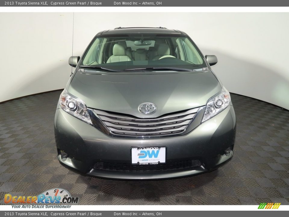 2013 Toyota Sienna XLE Cypress Green Pearl / Bisque Photo #4