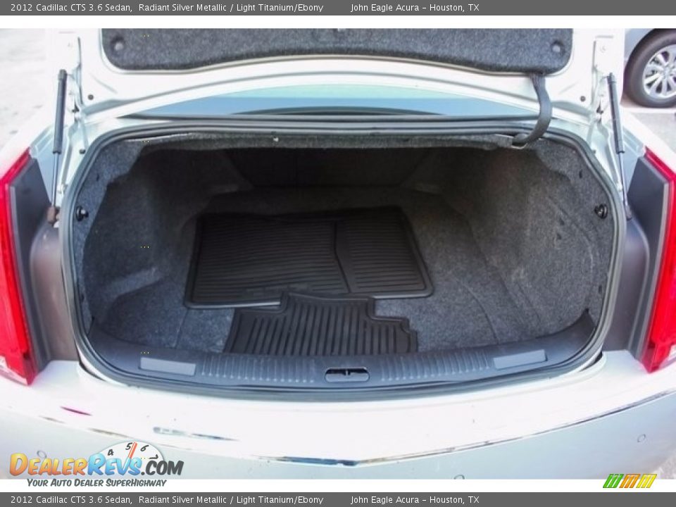 2012 Cadillac CTS 3.6 Sedan Radiant Silver Metallic / Light Titanium/Ebony Photo #25
