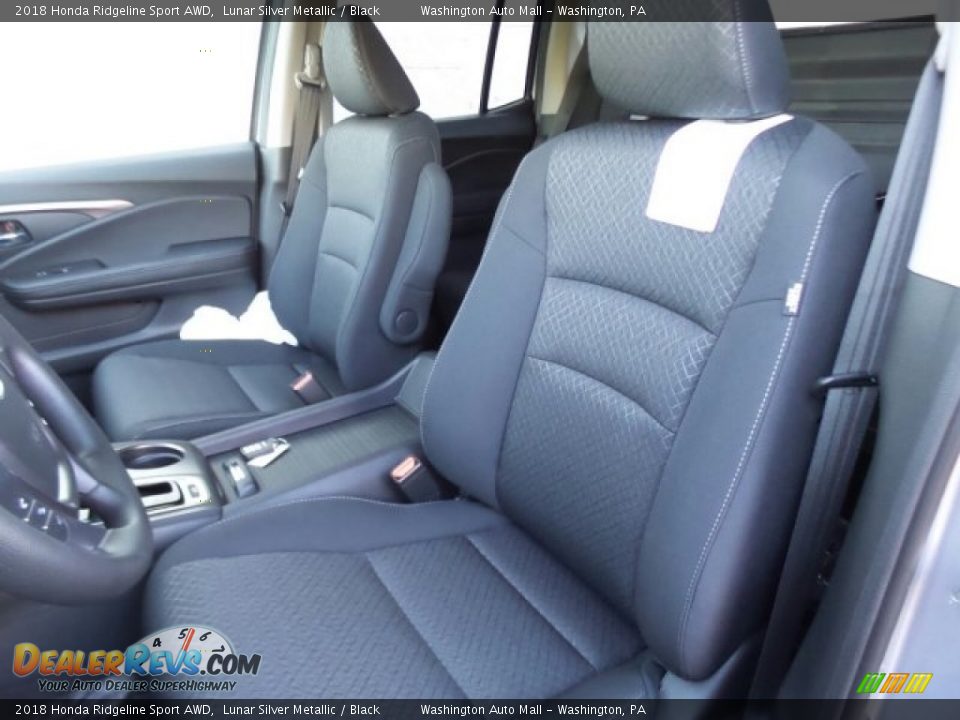 Front Seat of 2018 Honda Ridgeline Sport AWD Photo #11