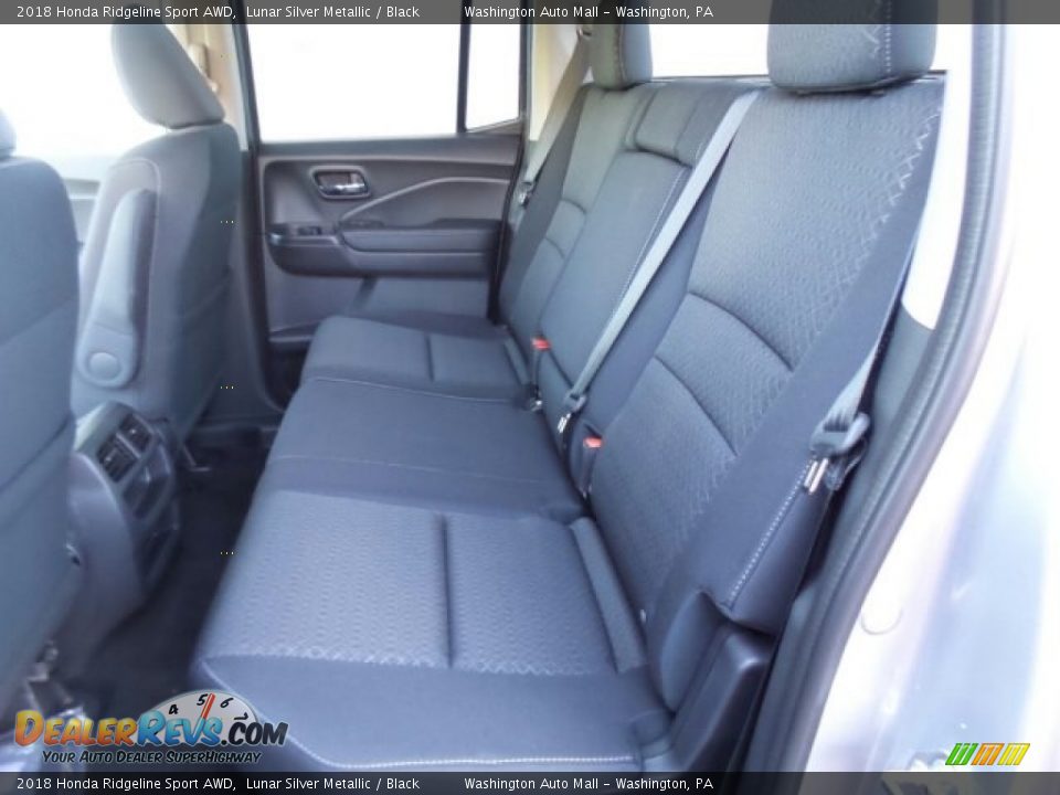 Rear Seat of 2018 Honda Ridgeline Sport AWD Photo #13