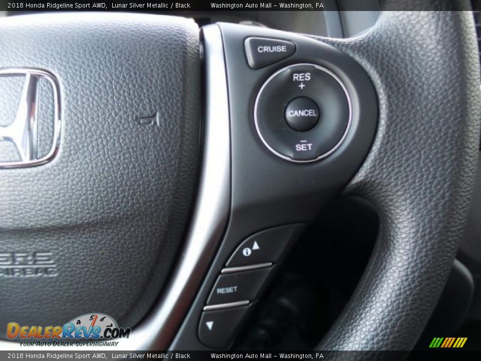 Controls of 2018 Honda Ridgeline Sport AWD Photo #20