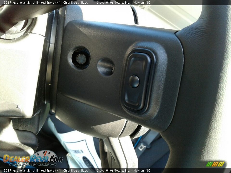 2017 Jeep Wrangler Unlimited Sport 4x4 Chief Blue / Black Photo #15