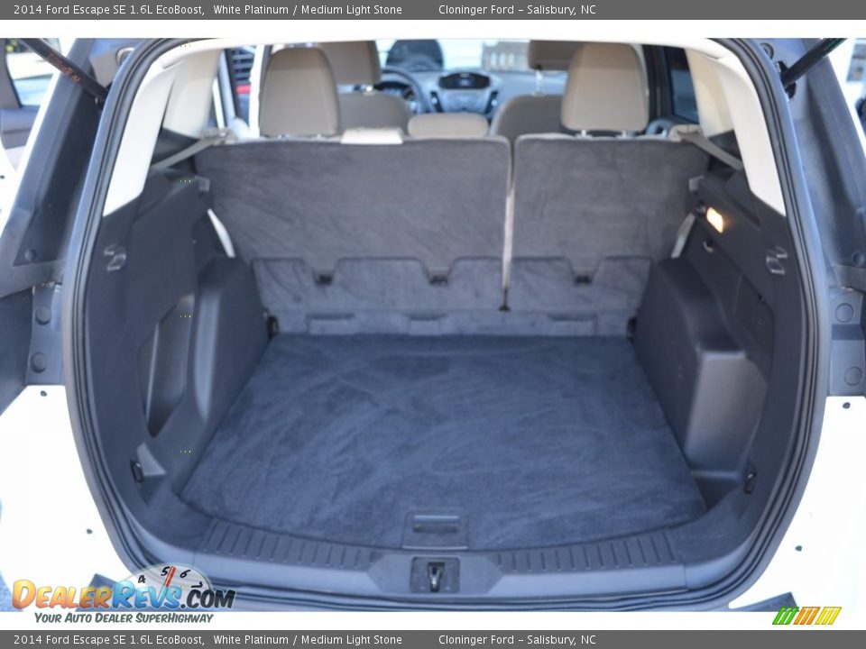 2014 Ford Escape SE 1.6L EcoBoost White Platinum / Medium Light Stone Photo #12