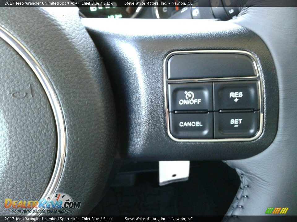 2017 Jeep Wrangler Unlimited Sport 4x4 Chief Blue / Black Photo #17