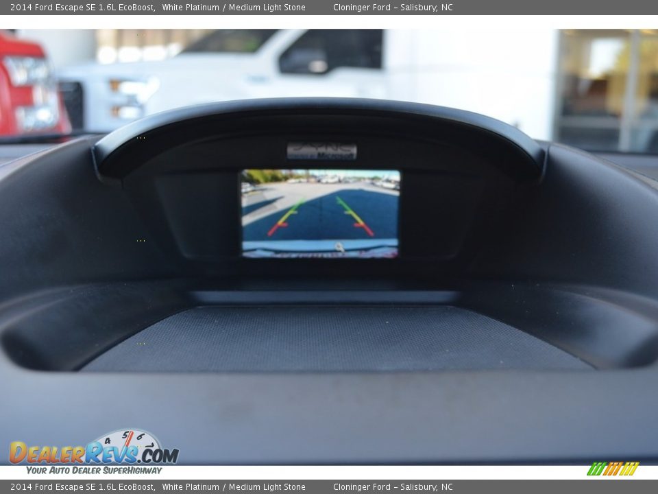 2014 Ford Escape SE 1.6L EcoBoost White Platinum / Medium Light Stone Photo #17
