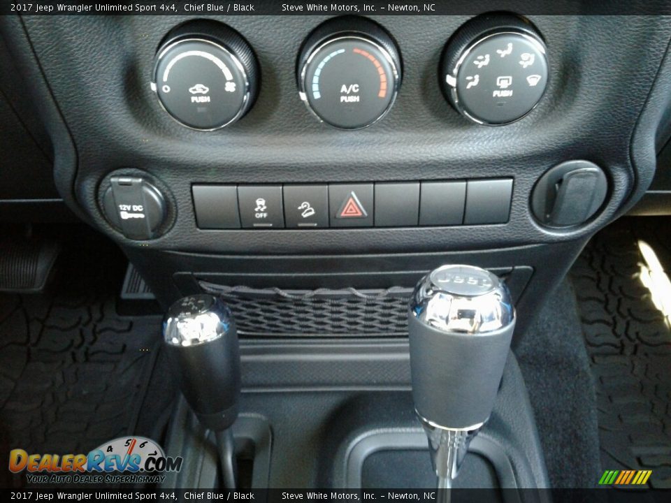 2017 Jeep Wrangler Unlimited Sport 4x4 Chief Blue / Black Photo #20