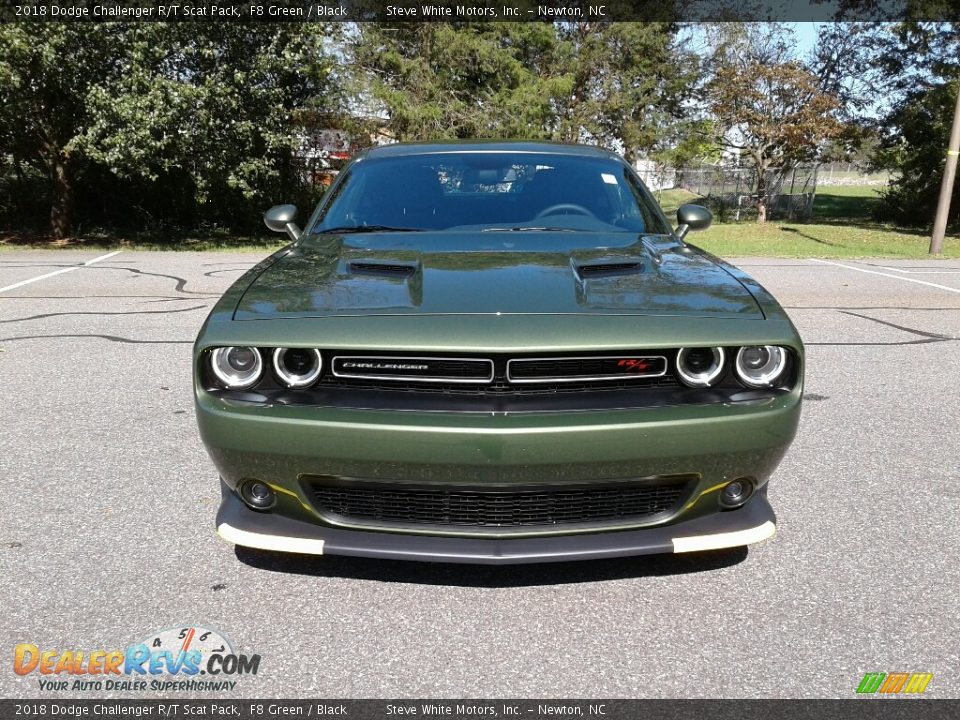 2018 Dodge Challenger R/T Scat Pack F8 Green / Black Photo #3