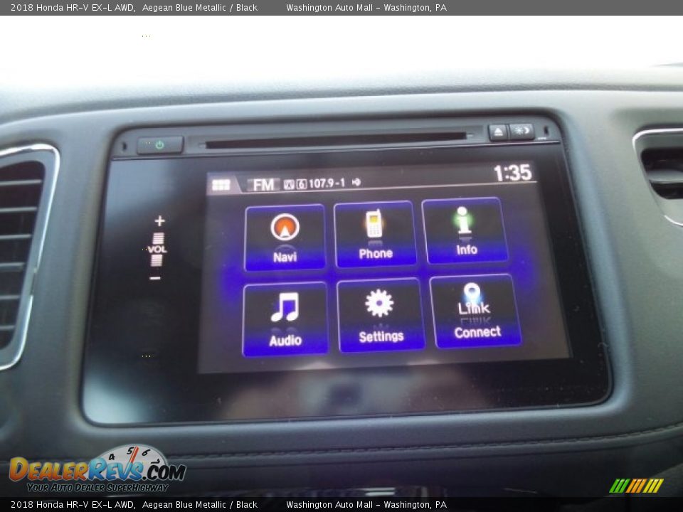 Controls of 2018 Honda HR-V EX-L AWD Photo #20