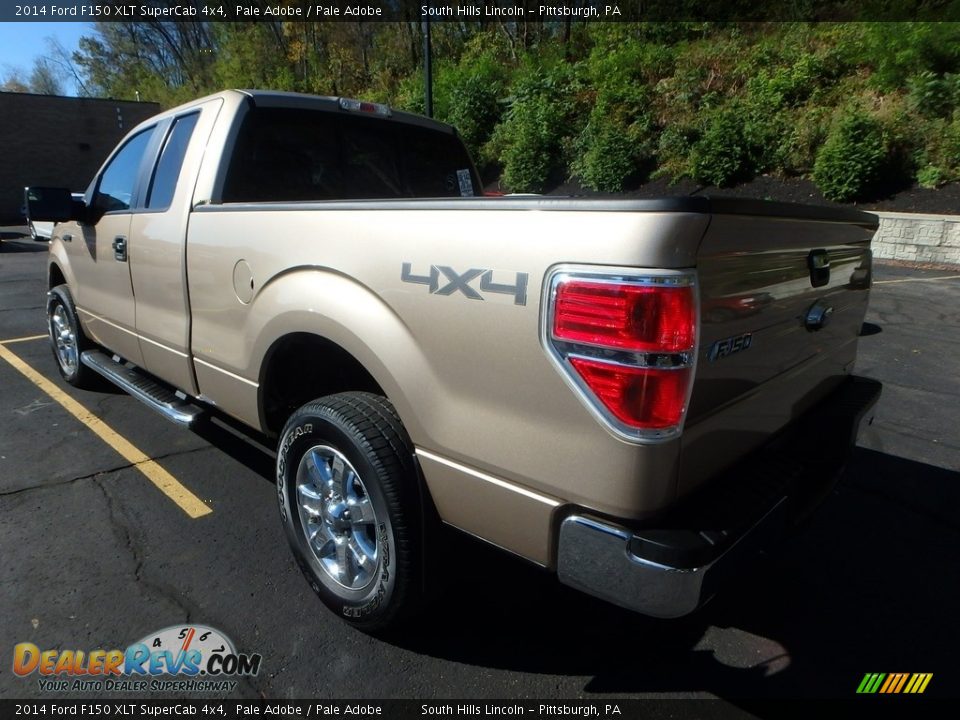 2014 Ford F150 XLT SuperCab 4x4 Pale Adobe / Pale Adobe Photo #2