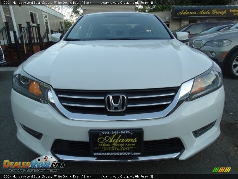 2014 Honda Accord Sport Sedan White Orchid Pearl / Black Photo #2