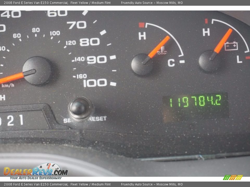 2008 Ford E Series Van E150 Commercial Fleet Yellow / Medium Flint Photo #4