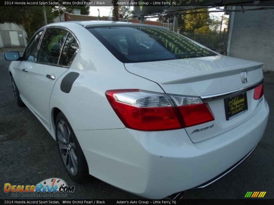 2014 Honda Accord Sport Sedan White Orchid Pearl / Black Photo #5