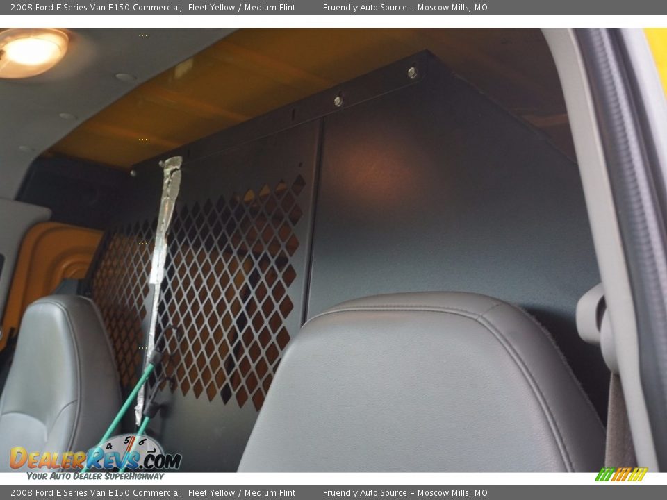 2008 Ford E Series Van E150 Commercial Fleet Yellow / Medium Flint Photo #7