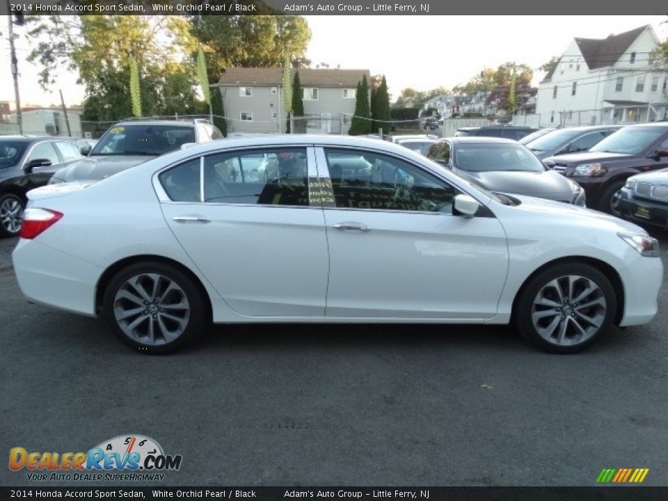 2014 Honda Accord Sport Sedan White Orchid Pearl / Black Photo #8