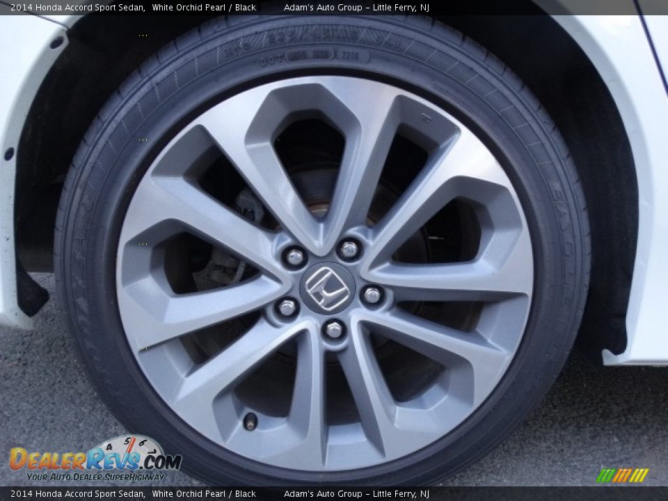 2014 Honda Accord Sport Sedan White Orchid Pearl / Black Photo #10