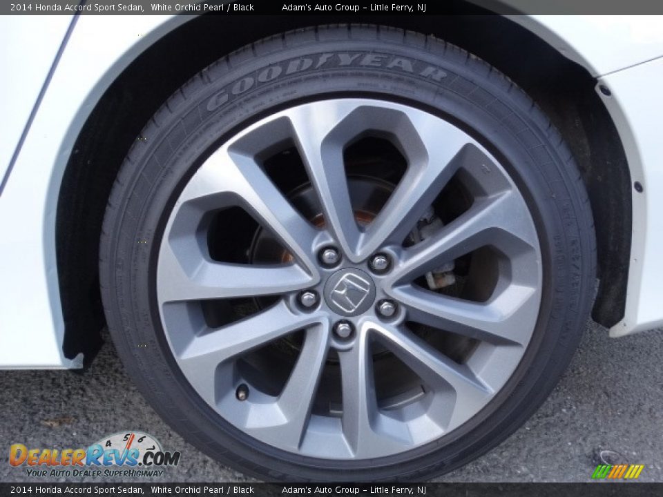 2014 Honda Accord Sport Sedan White Orchid Pearl / Black Photo #11