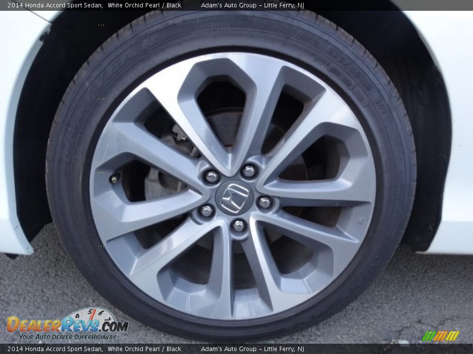 2014 Honda Accord Sport Sedan White Orchid Pearl / Black Photo #12