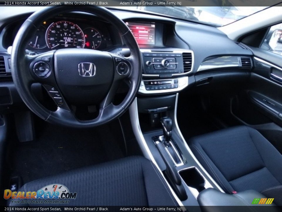 2014 Honda Accord Sport Sedan White Orchid Pearl / Black Photo #18