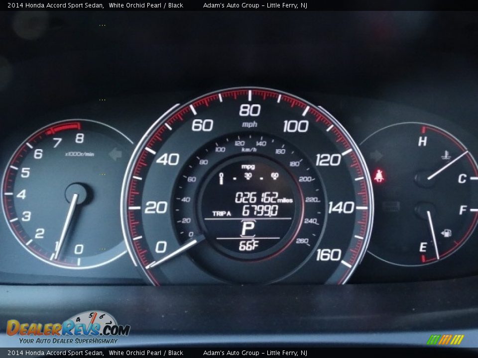 2014 Honda Accord Sport Sedan White Orchid Pearl / Black Photo #20