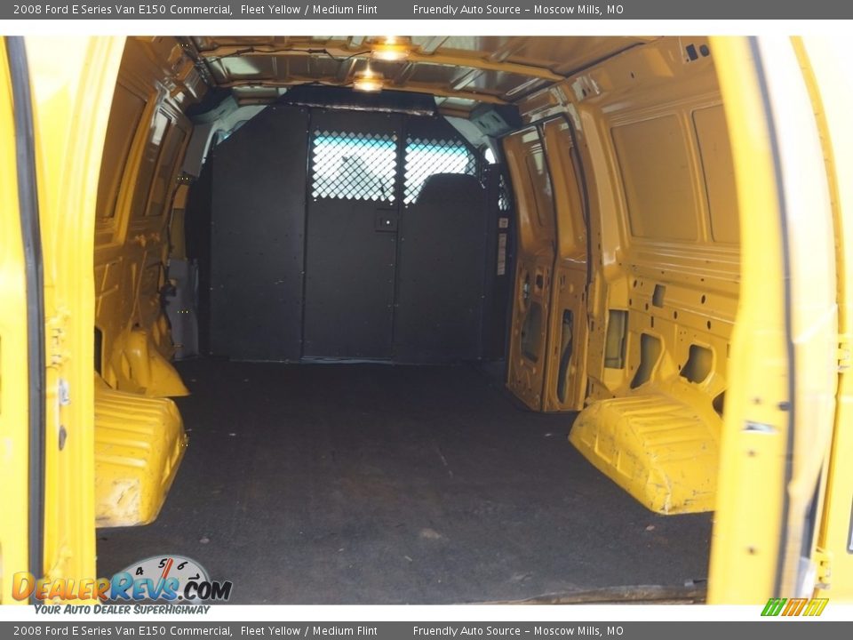 2008 Ford E Series Van E150 Commercial Fleet Yellow / Medium Flint Photo #20