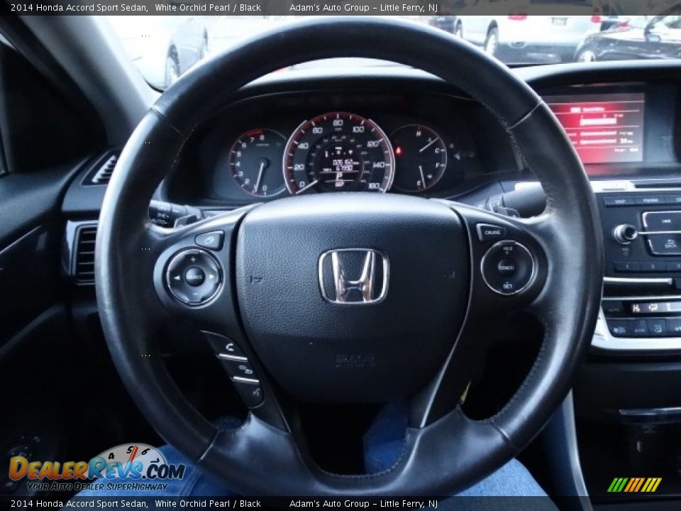 2014 Honda Accord Sport Sedan White Orchid Pearl / Black Photo #22