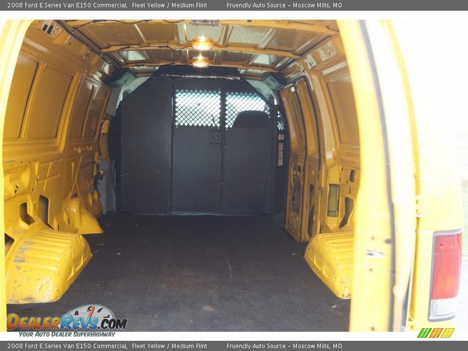2008 Ford E Series Van E150 Commercial Fleet Yellow / Medium Flint Photo #21