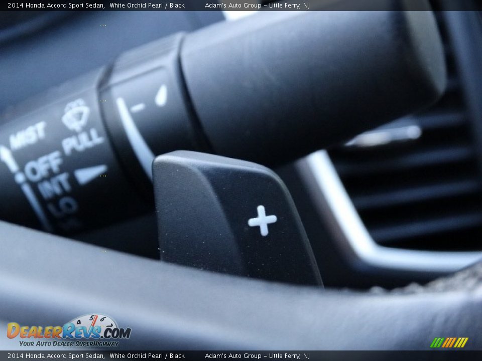 2014 Honda Accord Sport Sedan White Orchid Pearl / Black Photo #25