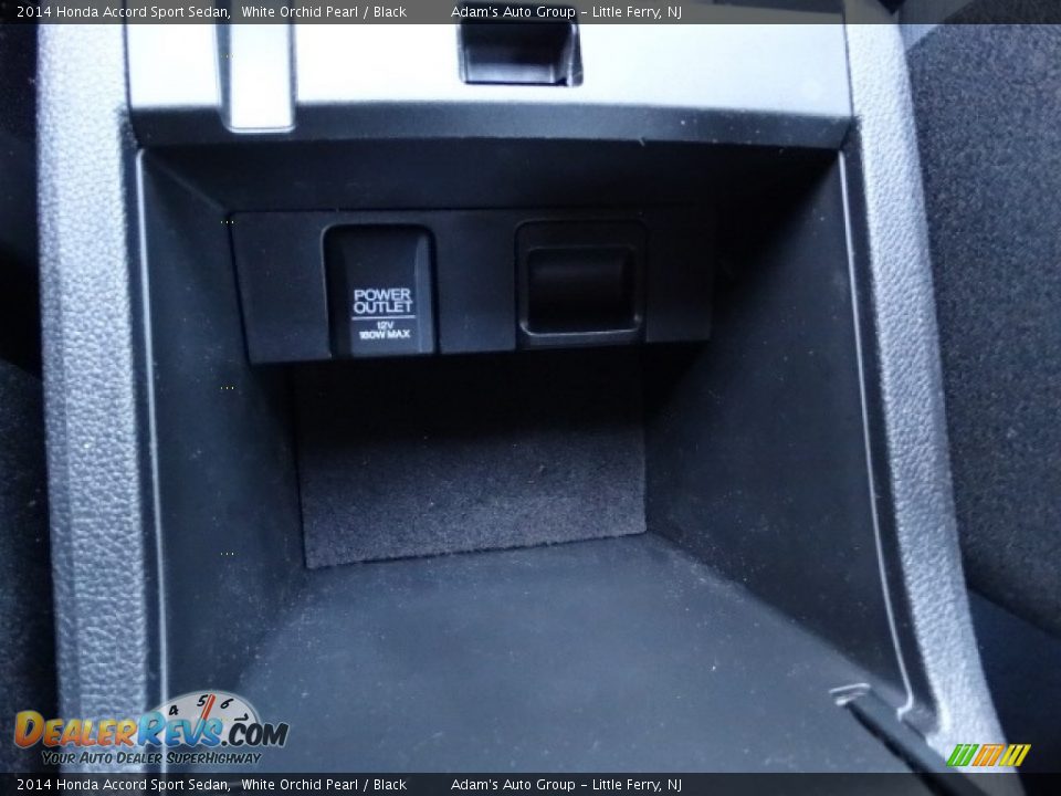 2014 Honda Accord Sport Sedan White Orchid Pearl / Black Photo #28