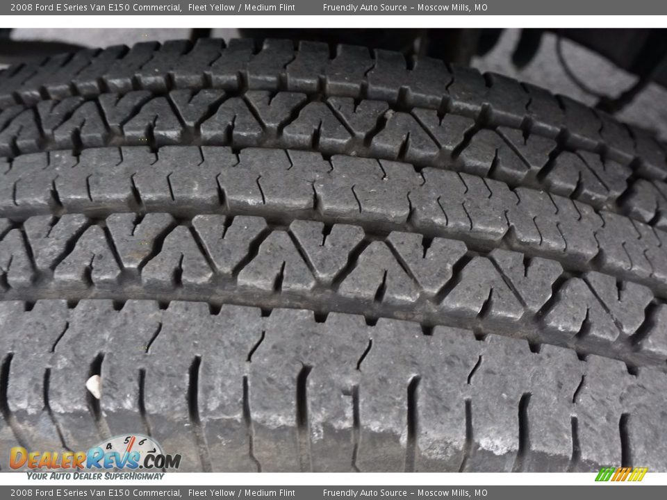 2008 Ford E Series Van E150 Commercial Fleet Yellow / Medium Flint Photo #26