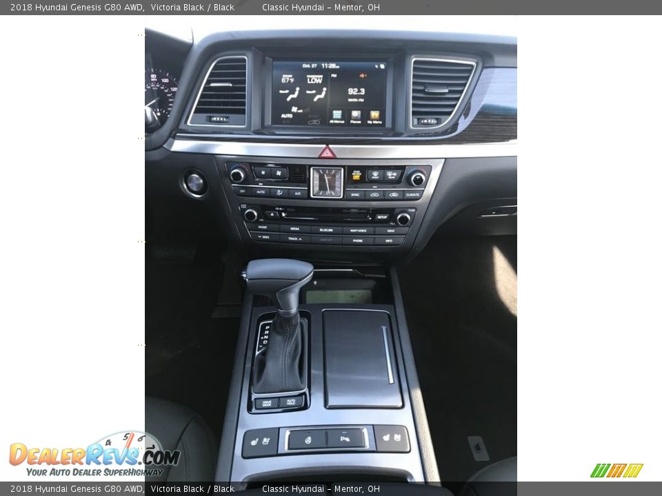 2018 Hyundai Genesis G80 AWD Victoria Black / Black Photo #5