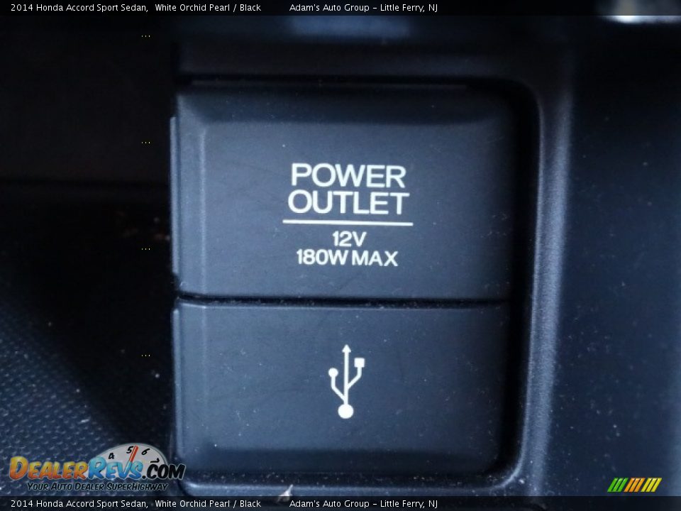 2014 Honda Accord Sport Sedan White Orchid Pearl / Black Photo #30