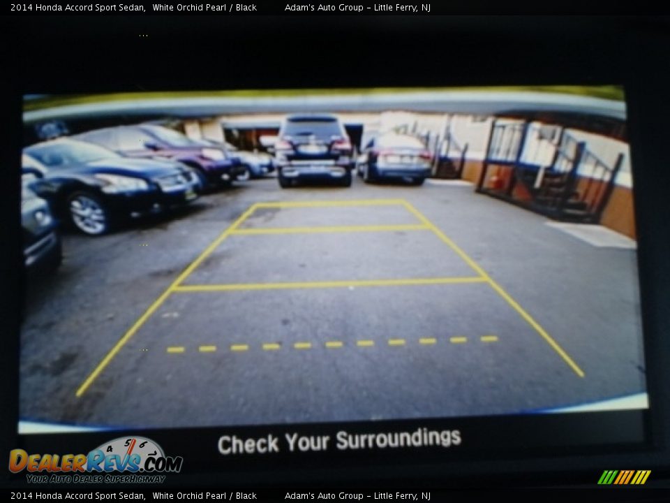 2014 Honda Accord Sport Sedan White Orchid Pearl / Black Photo #35
