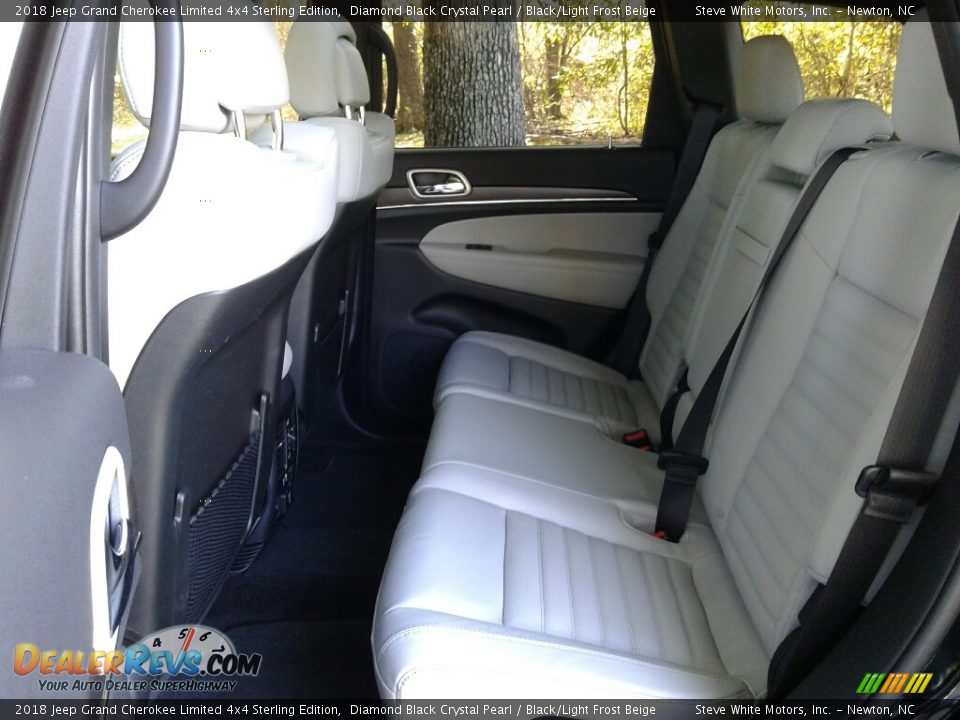 2018 Jeep Grand Cherokee Limited 4x4 Sterling Edition Diamond Black Crystal Pearl / Black/Light Frost Beige Photo #11