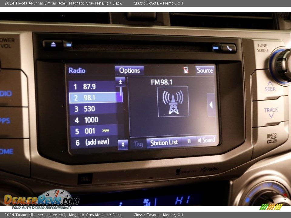 2014 Toyota 4Runner Limited 4x4 Magnetic Gray Metallic / Black Photo #10