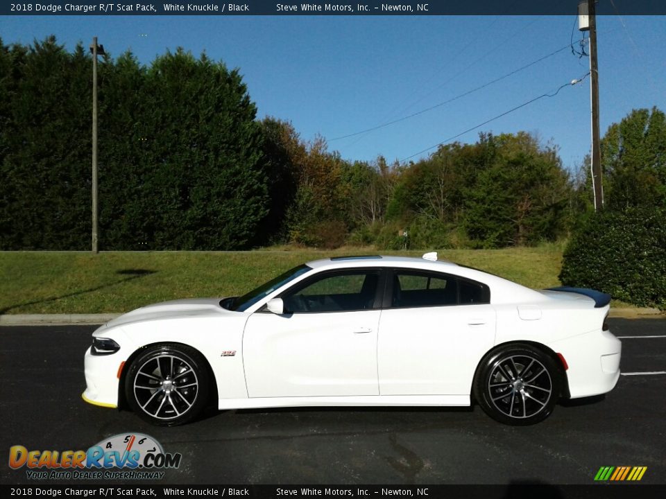 2018 Dodge Charger R/T Scat Pack White Knuckle / Black Photo #1