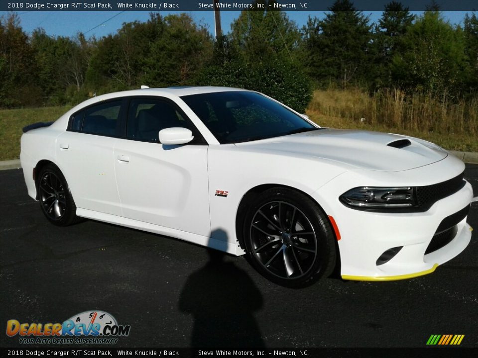 2018 Dodge Charger R/T Scat Pack White Knuckle / Black Photo #4