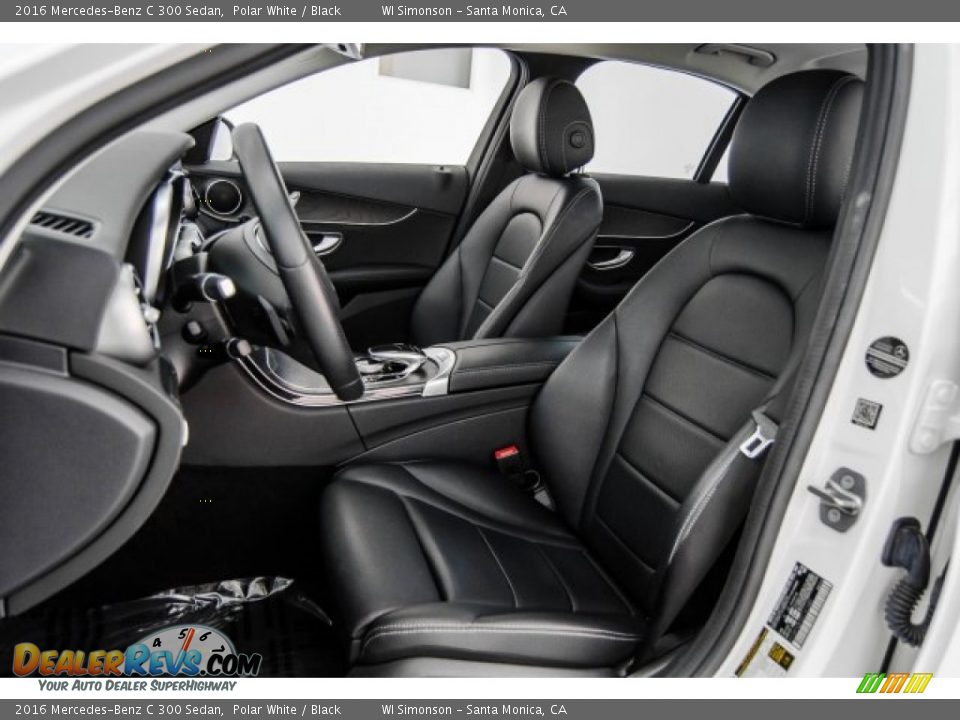 2016 Mercedes-Benz C 300 Sedan Polar White / Black Photo #15