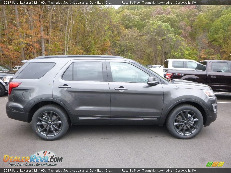2017 Ford Explorer XLT 4WD Magnetic / Sport Appearance Dark Earth Gray Photo #1