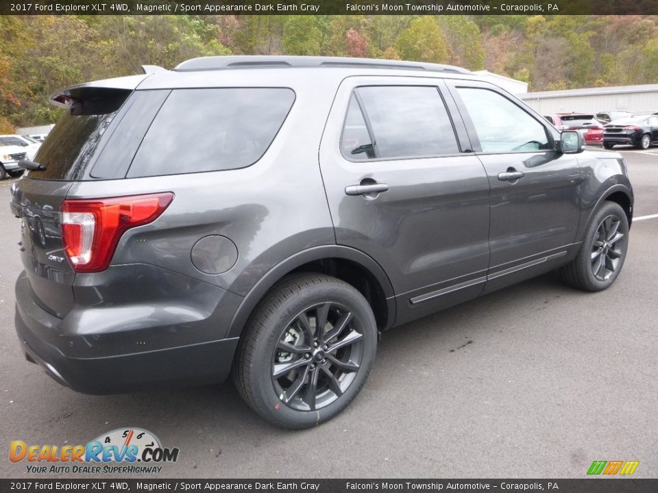 2017 Ford Explorer XLT 4WD Magnetic / Sport Appearance Dark Earth Gray Photo #2