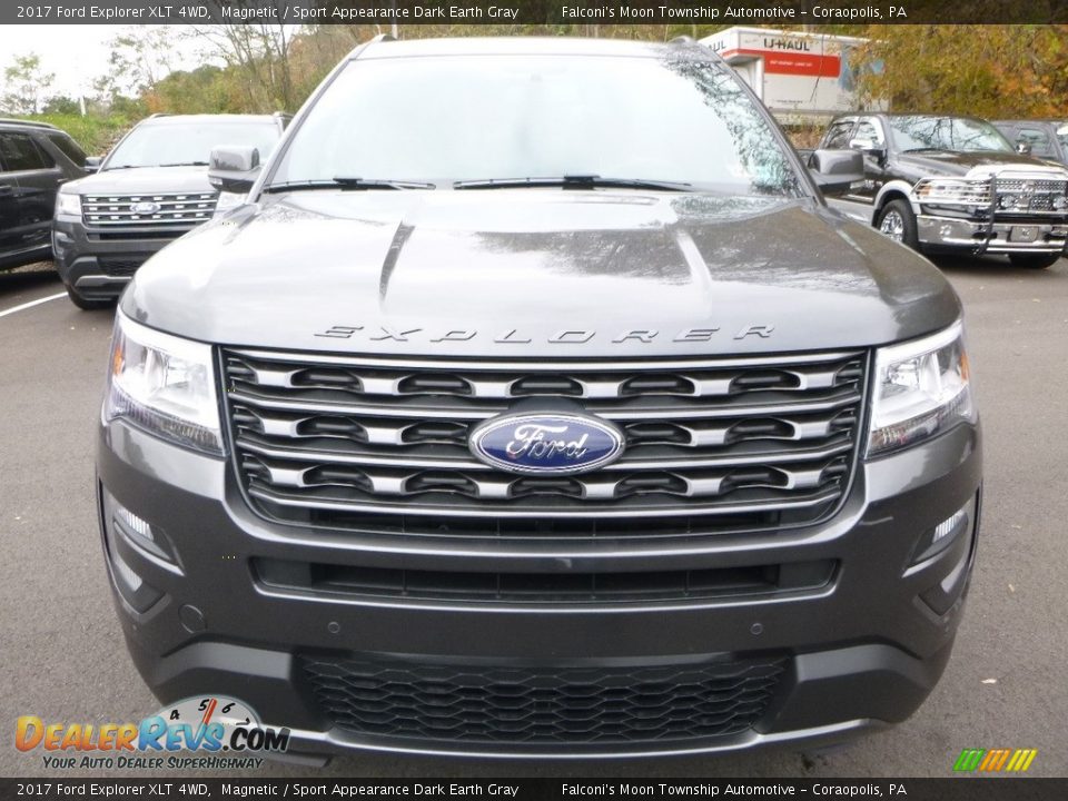 2017 Ford Explorer XLT 4WD Magnetic / Sport Appearance Dark Earth Gray Photo #4