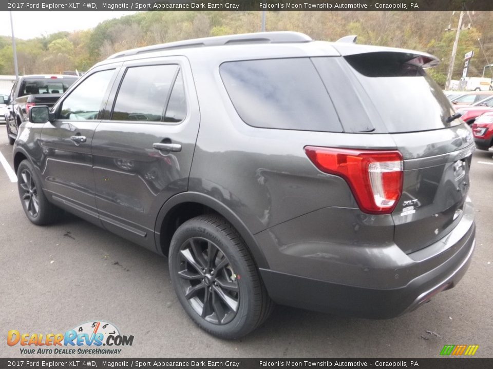 2017 Ford Explorer XLT 4WD Magnetic / Sport Appearance Dark Earth Gray Photo #6