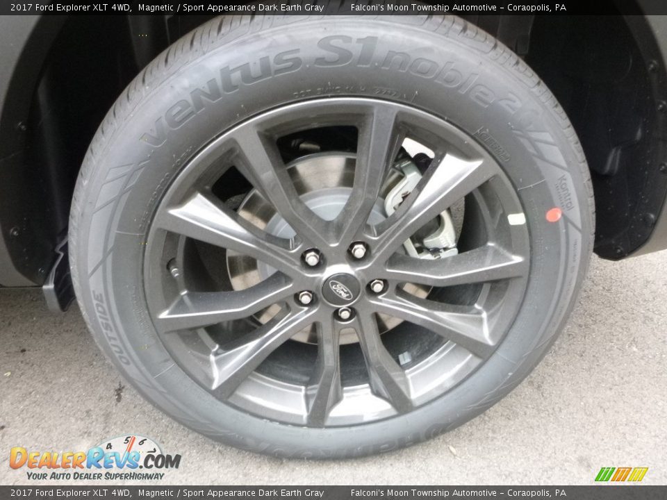 2017 Ford Explorer XLT 4WD Magnetic / Sport Appearance Dark Earth Gray Photo #7