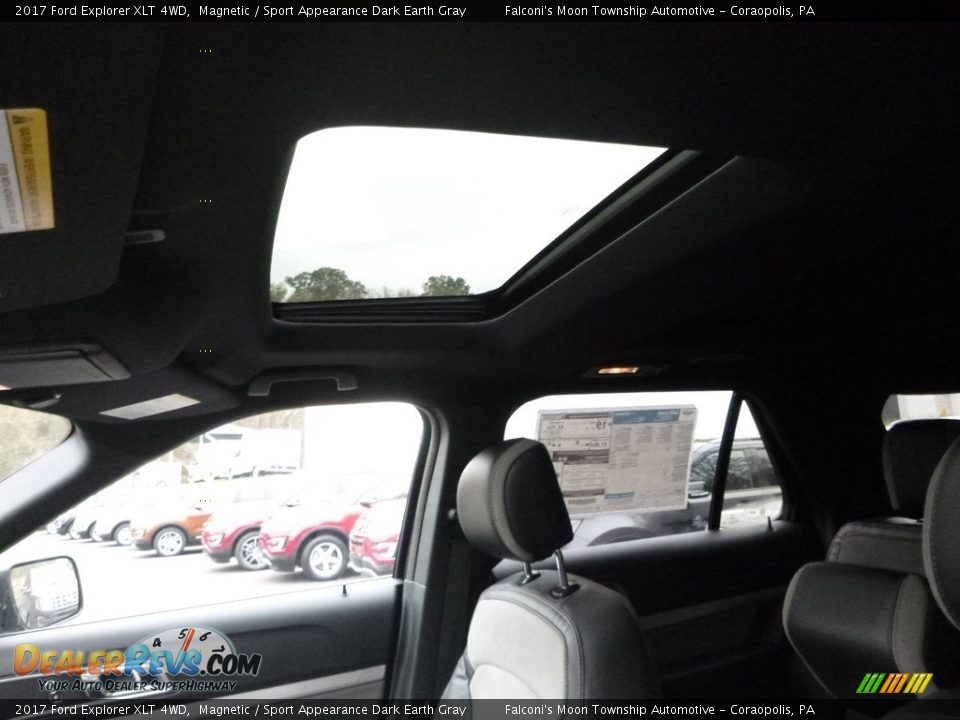 2017 Ford Explorer XLT 4WD Magnetic / Sport Appearance Dark Earth Gray Photo #12