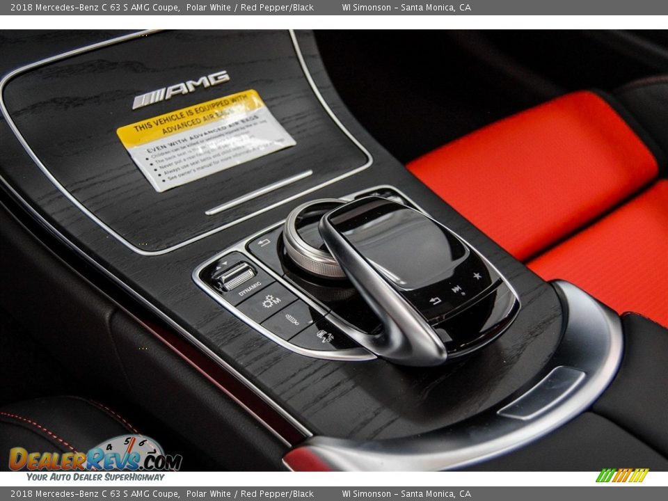 Controls of 2018 Mercedes-Benz C 63 S AMG Coupe Photo #7
