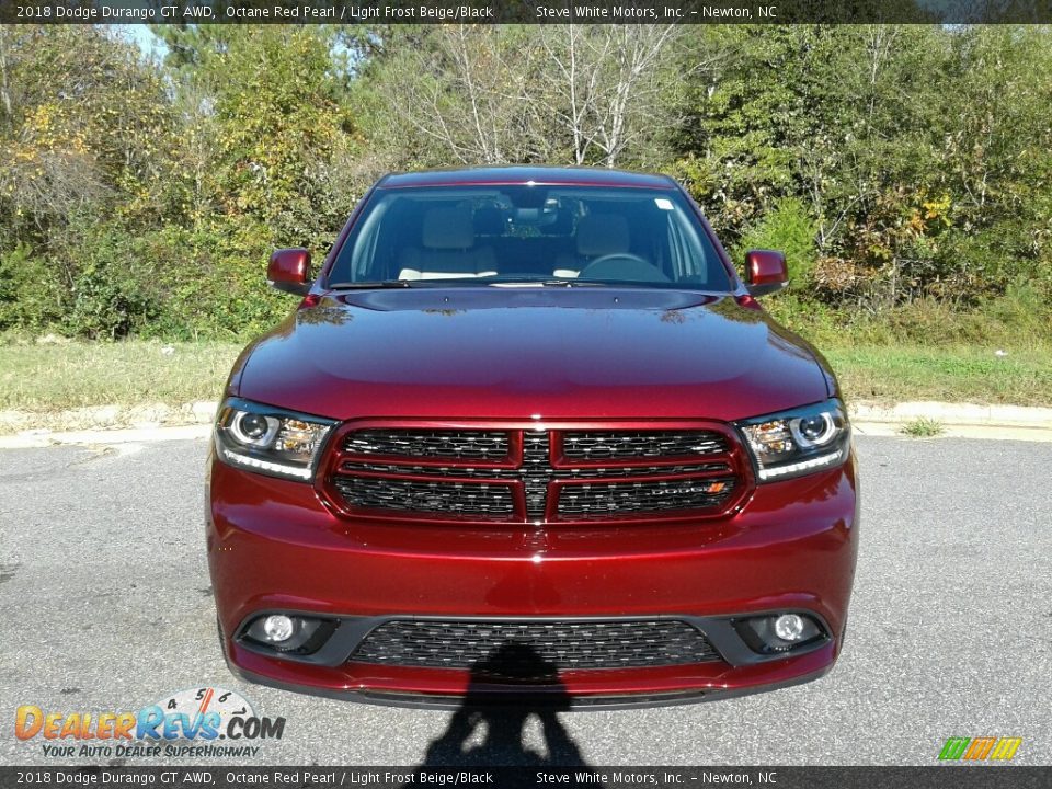 2018 Dodge Durango GT AWD Octane Red Pearl / Light Frost Beige/Black Photo #3