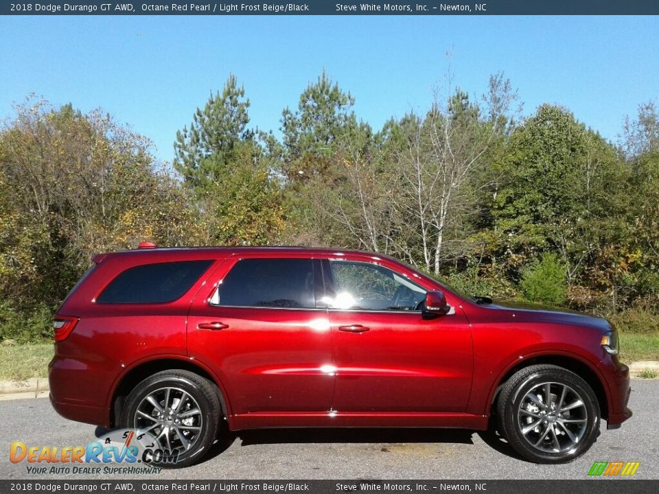 2018 Dodge Durango GT AWD Octane Red Pearl / Light Frost Beige/Black Photo #5