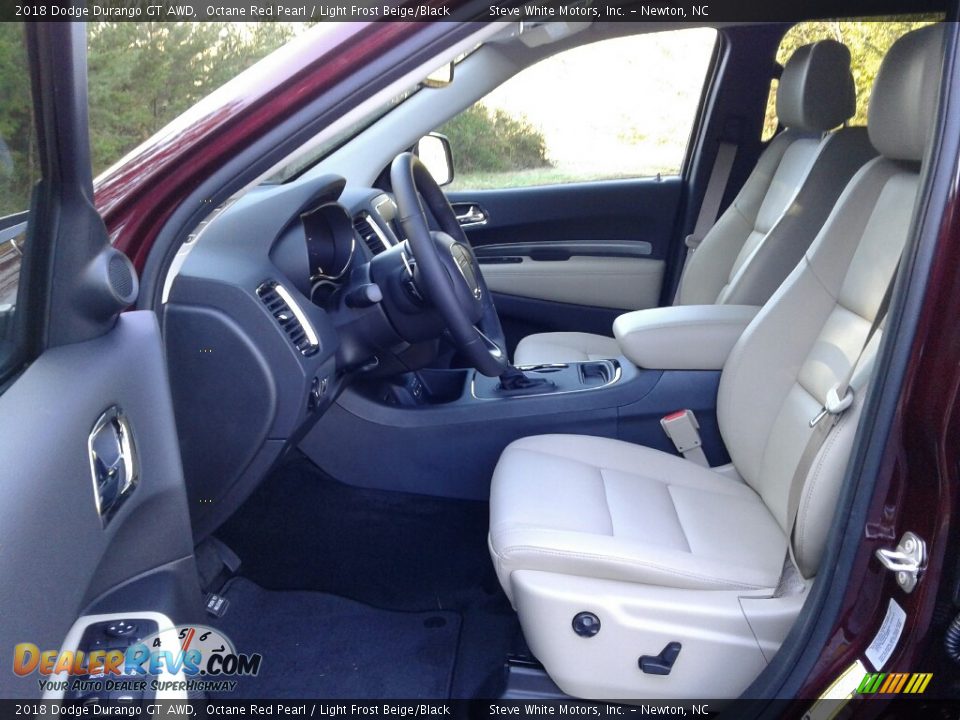 Light Frost Beige/Black Interior - 2018 Dodge Durango GT AWD Photo #9