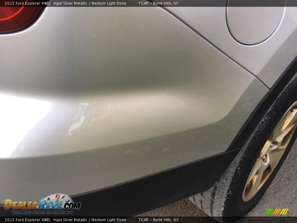 2013 Ford Explorer 4WD Ingot Silver Metallic / Medium Light Stone Photo #20
