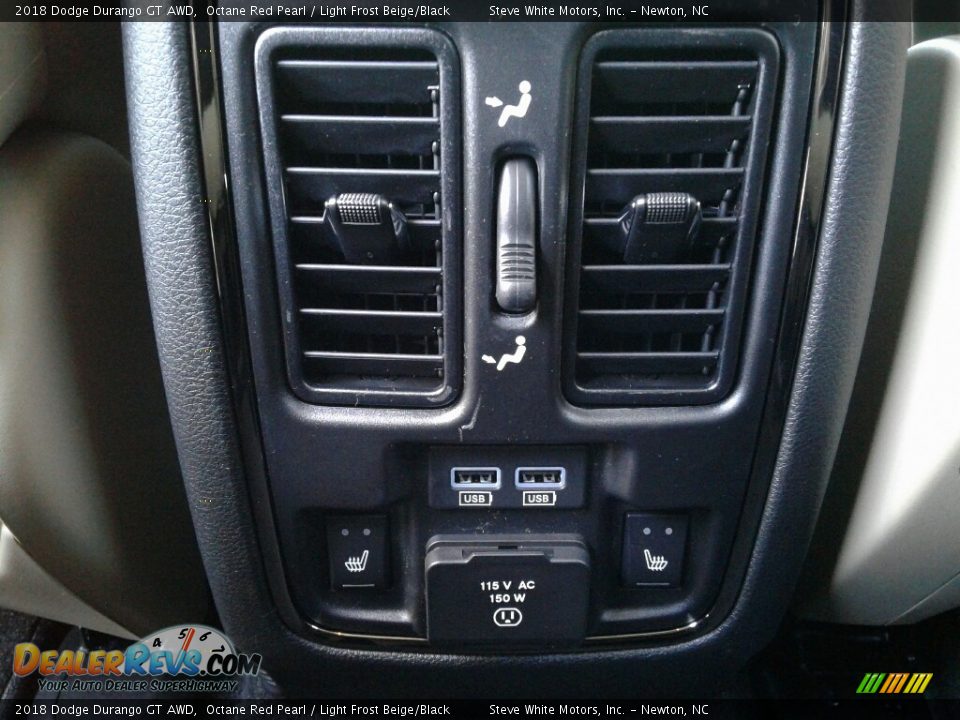 2018 Dodge Durango GT AWD Octane Red Pearl / Light Frost Beige/Black Photo #12